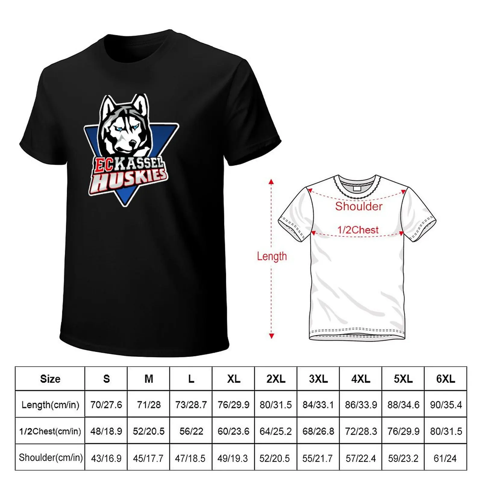 Kassel Huskies Hockey T-Shirt Construction Work Tee Shirt