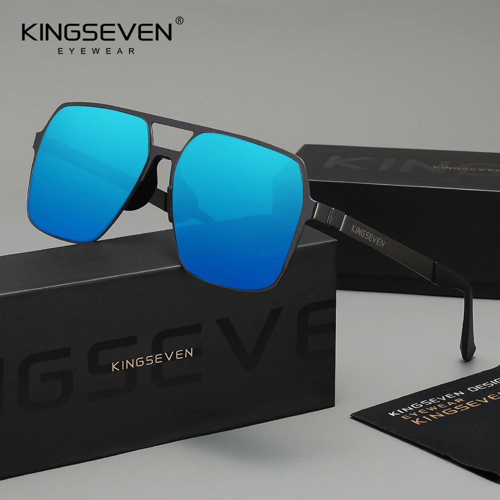 

Брендовый дизайн, мужские солнцезащитные очки в большой оправе, поляризационные UV400, уличные защитные очки, модные квадратные антибликовые очки для вождения