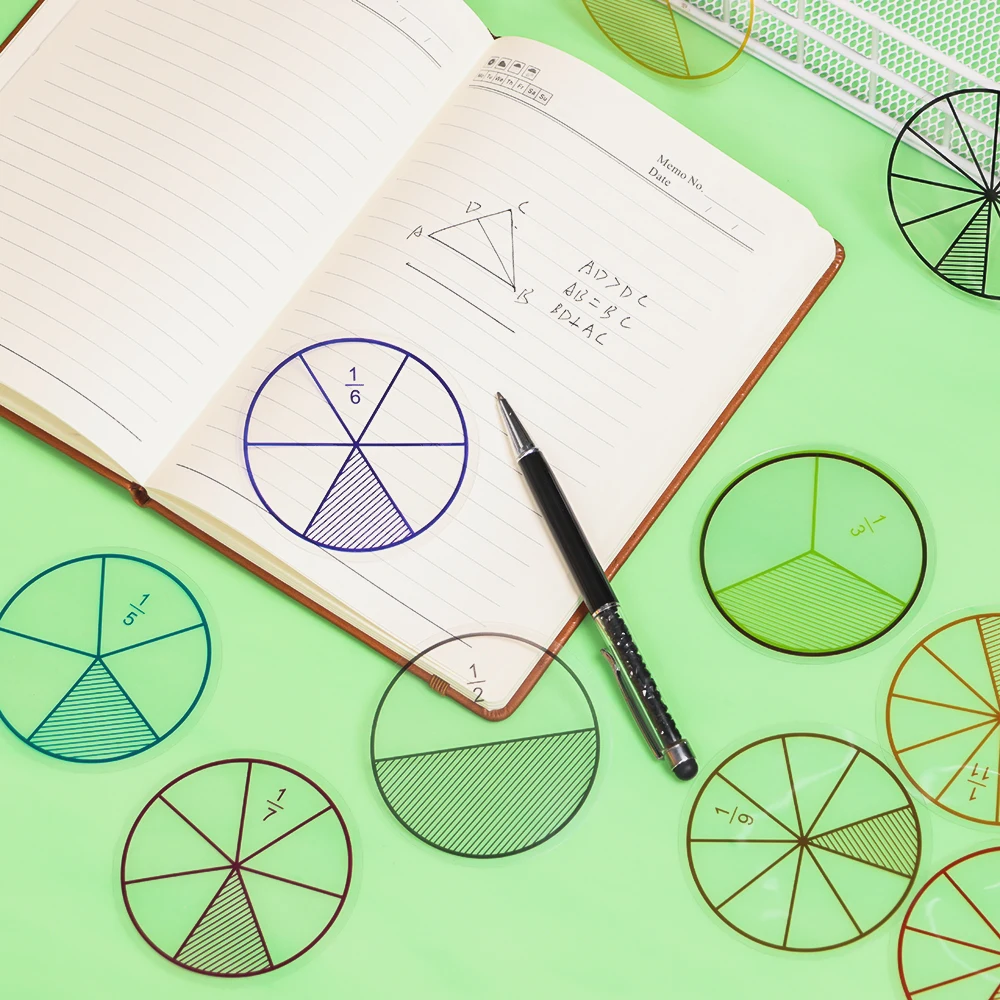 Chips Rond Montessori Plastic Leermiddelen Optellen En Aftrekken Instrumentscore Vraag Demonstrator Fractie