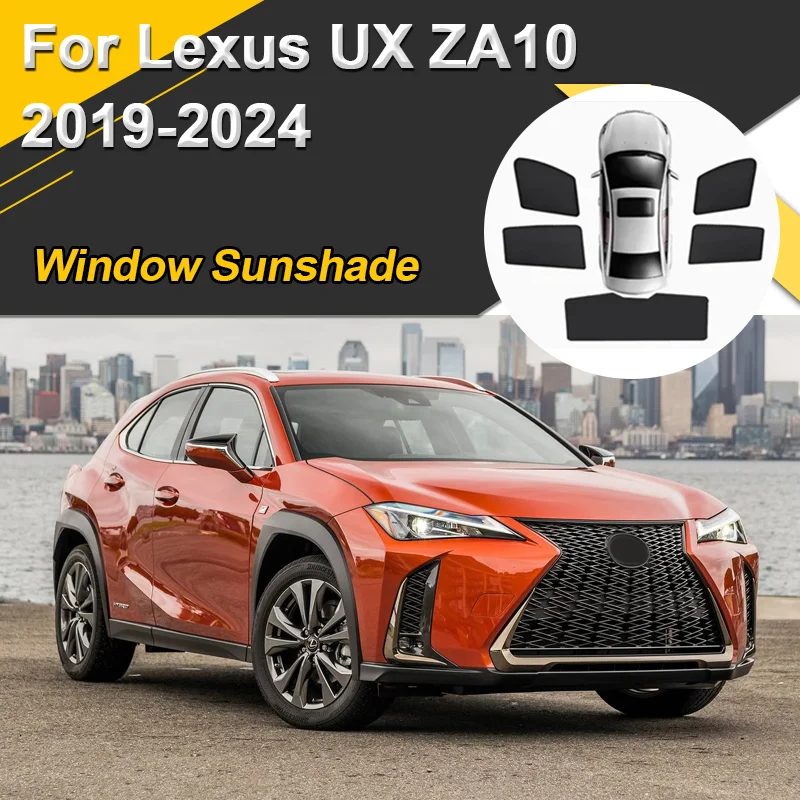 

Автомобильные солнцезащитные козырьки для Lexus UX 200 250H UX200 ZA10 2019 2020 2021-2024, солнцезащитные козырьки с магнитной теплоизоляцией, аксессуары для оконных козырьков