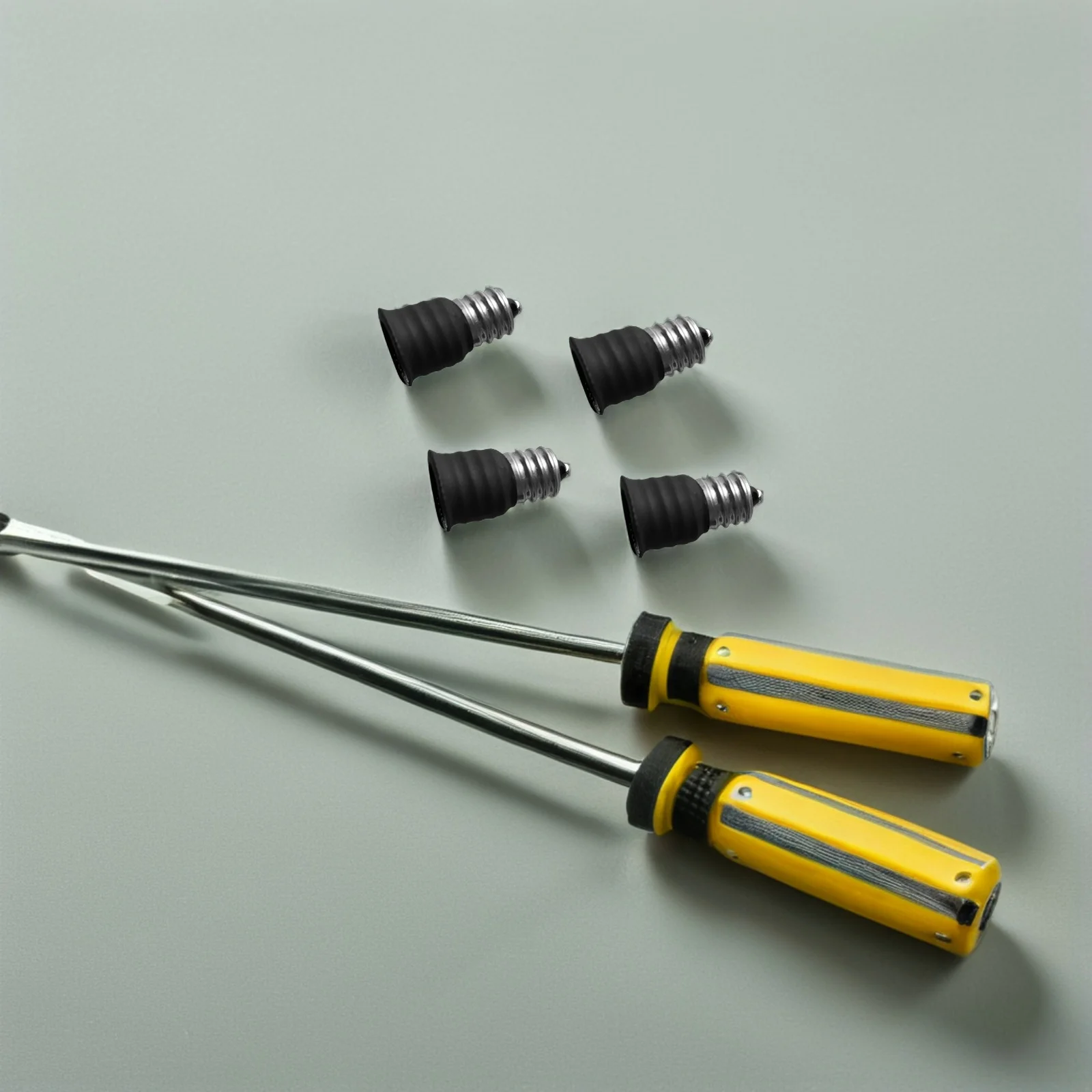 

5 шт. переходников для цоколя лампы E12-E14, адаптер для светодиодных ламп, быстрая установка без инструментов, для домашнего и офисного освещения