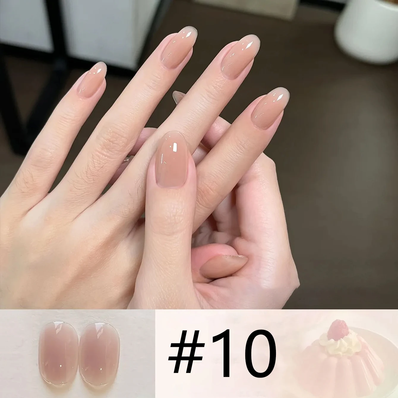 2026 Beliebter Icy Jelly Nagelgel-Lack, Makronen-Pastellfarbenes Transparentes Nagelgel, Cremige Textur, Aushärtbares UV-Gel für Nagelstudios – Detail 11