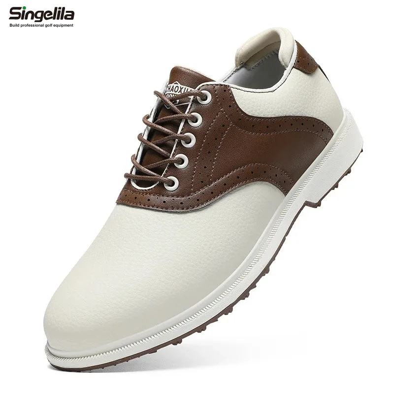 Four Seasons Universal Golf Shoes Men's Waterproof Breathable Anti-slip Wear-resistant Golf Shoes Outdoor Walking Sneakers