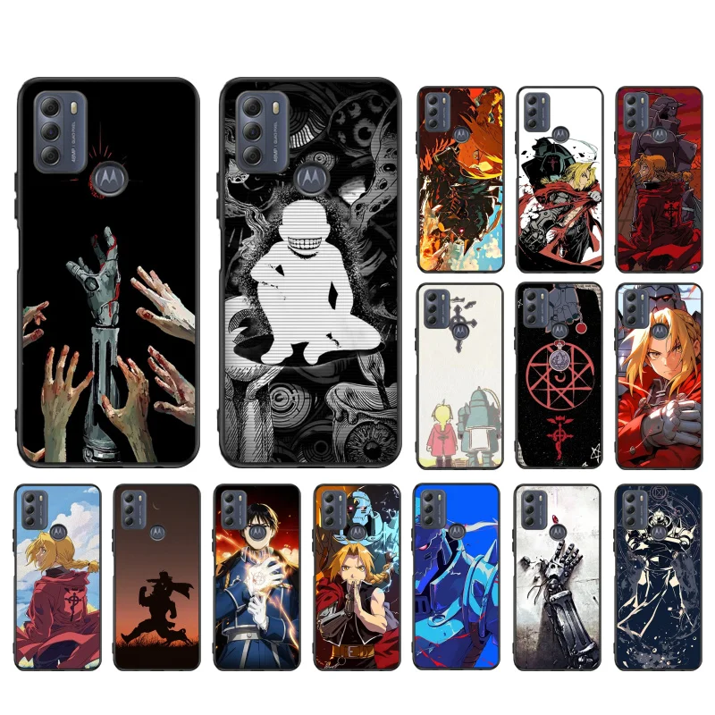 

Phone Case For Moto G86 G85 G75 G15 G05 G56 G72 G53 G54 G84 G60 G31 G32 G24 G 5G G Play Fullmetal Alchemist
