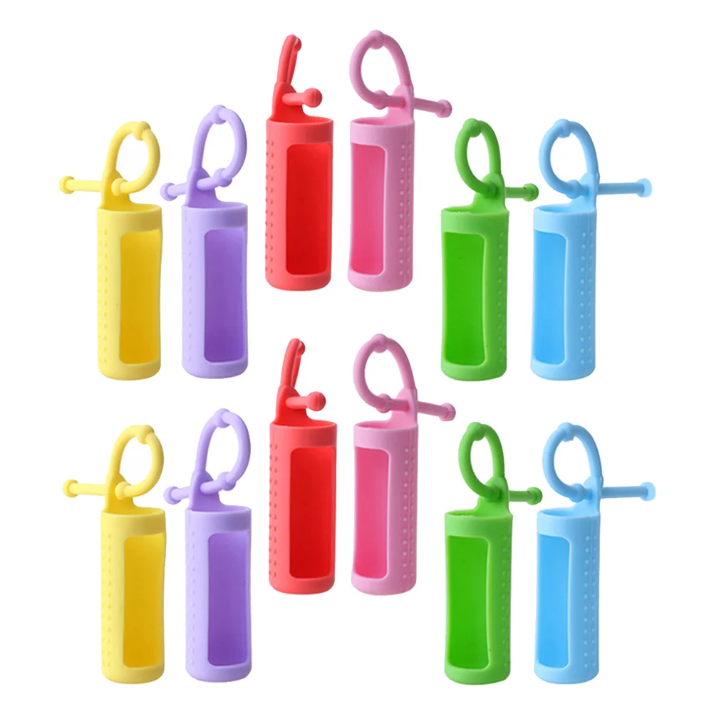 

12 Pcs Oil Bottle Protector Essential Non-slip Travel Bottles Shop Supplies Perfume Ameerat Arab