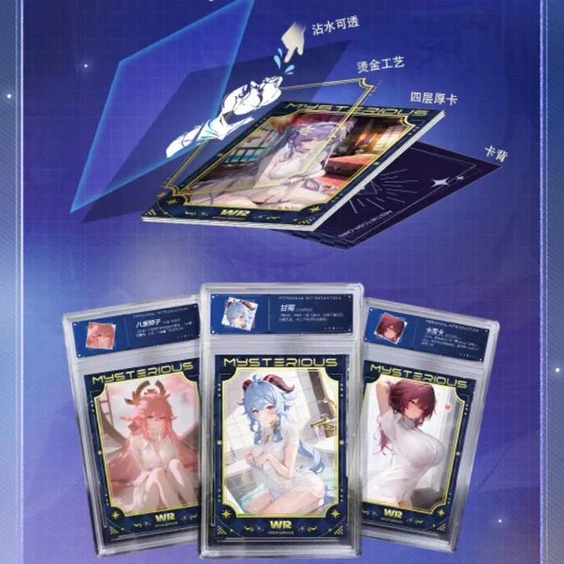 คอลเลกชันนิทานเทพธิดาใหม่บัตรสาวๆชุดว่ายน้ำชุดไพ่หายากเซ็กซี่ ACG Booster BOX XP ไฟล์ของเล่นและของขวัญงานอดิเรก