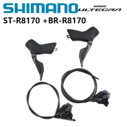 Shimano ULTEGRA Di2 R8100 Serie ST-R8170 BR-R8170 Hydraulic Disc Brake 2X12S For Road Bike Maintenance-Friendly Bleeding Process