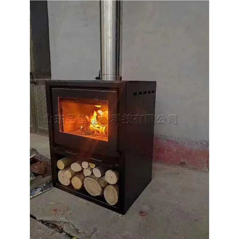 حريق حقيقي حرق الخشب التدفئة حرق الخشب الموقد غرفة المعيشة مدفأة الحديد الزهر المواقد حرق الأخشاب