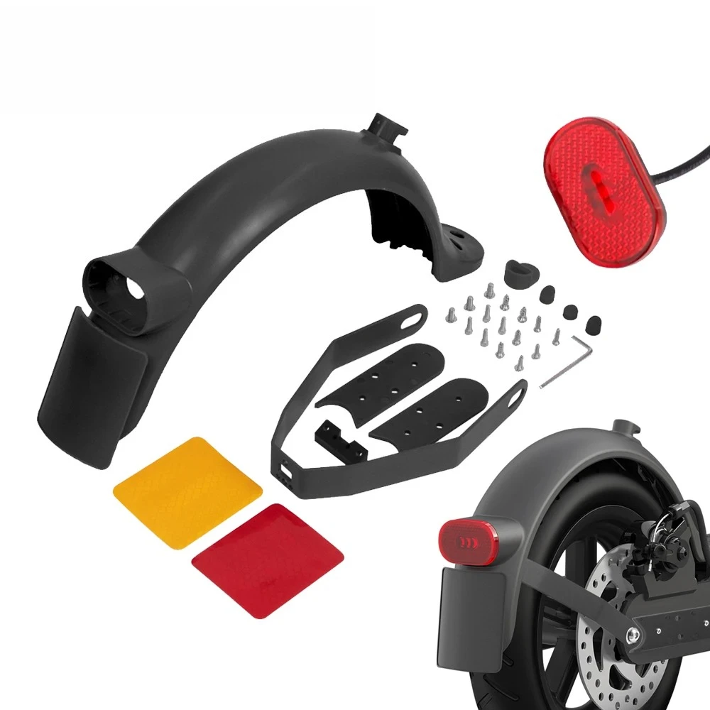 

Rear Fender Mudguard Taillight Bracket Parts for Xiaomi M365 Pro 2 Mi3 E-Scooter with Gap Cover Pad Scooter Accessories