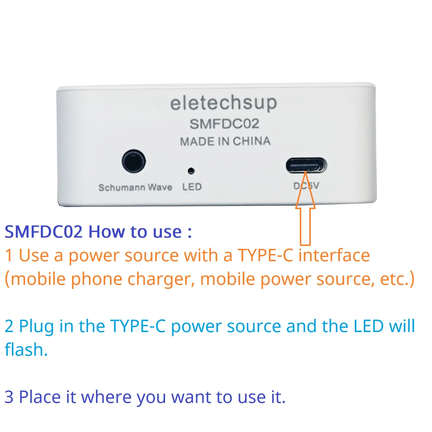 Rugged Case Schumann Wave Generator 7.83Hz  Ultra Low Frequency Pulse Generator Precise Frequency Schumann Resonator Helps Sleep