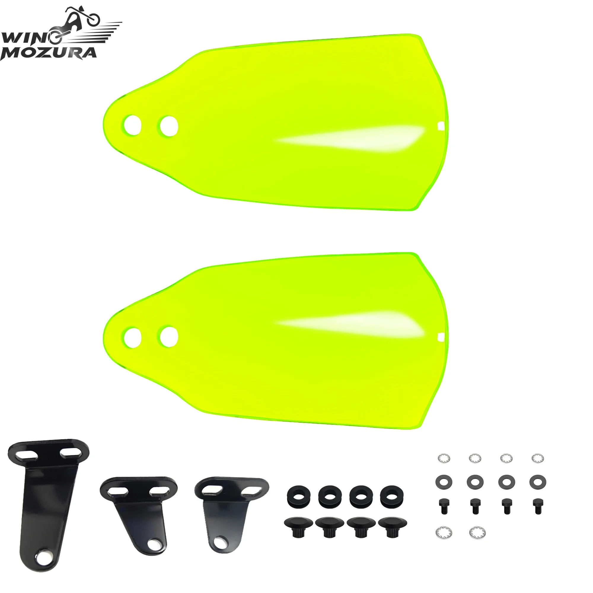 

Green Motorcycle Handguards Hand Shield Guard Protector For Harley Road Glide 2015-20 Street Bob FXBB 2018-20 Low Rider ST