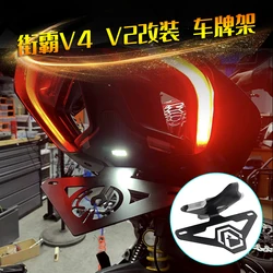 NEW LED Fender Eliminator Kit Rear Tail Tidy for DUCATI V4S StreetFighter V2 V4 V4S V4/S/R License Plate Holder Accessories