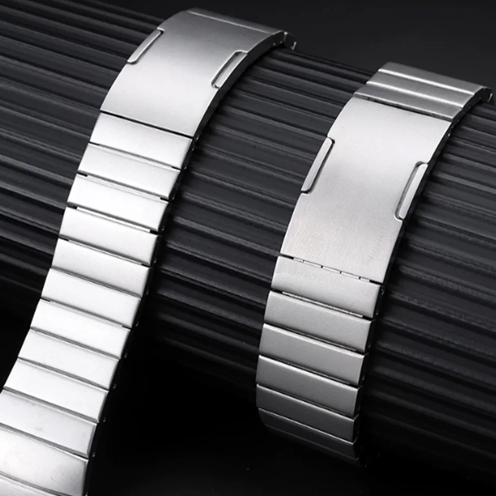 Stainless Steel Titanium Strap for Samsung Galaxy Watch 9 8 40mm 44mm Wrist Bracelet Correa For Galaxy Watch 8 classic Bands