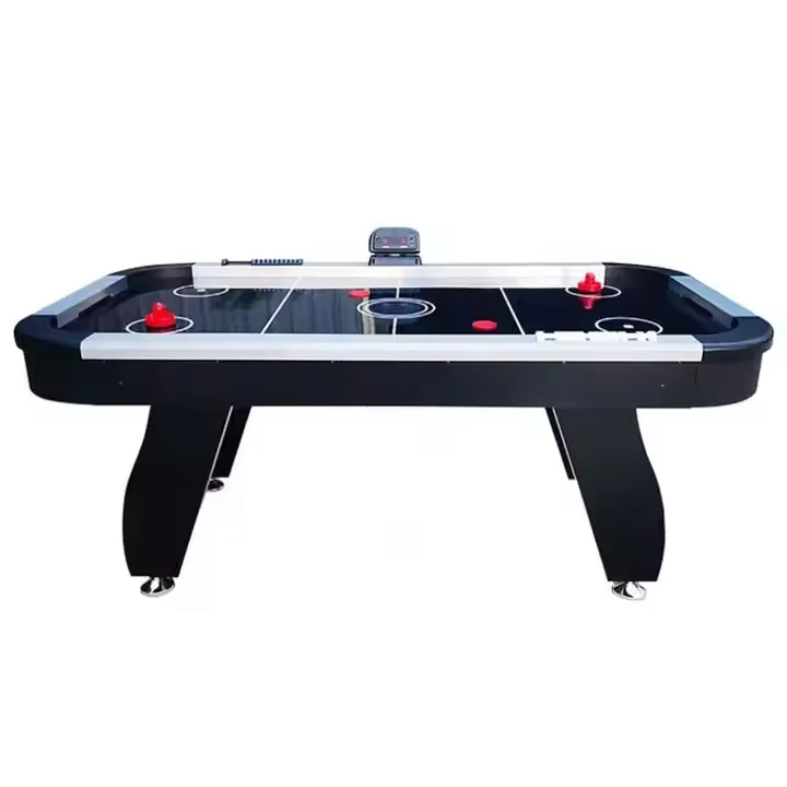

Hot Sale Commercial Electric Air Hockey Game Table Audio Electronic Scoring System 6FT Digital Scorer Table for Club