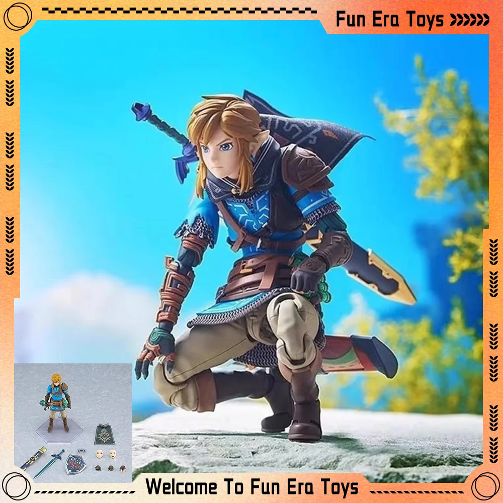 

Новая коллекция аниме Figma 626 Link The Legend Zeldas Tears of The Kingdom Breath of The Wild, модель Ko, сделанная в Китае, подарки, игрушки