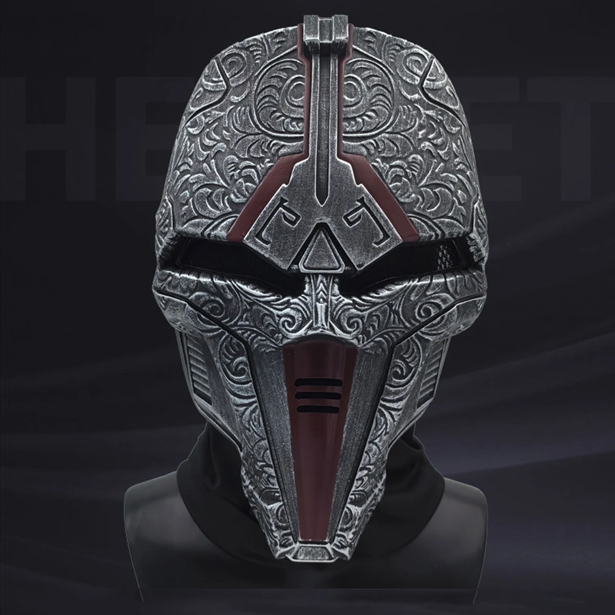 Máscara de Darth Vader Cos, soldado de estrellas Sith, máscara de Cosplay portátil, accesorios de Carnaval para fiesta de cómic de Halloween, regalo para hombre adulto MJ18