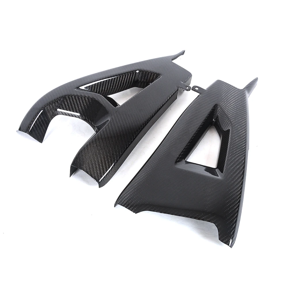 100% Real Carbon Fiber Swingarm Cover Guard Twill Weave For KAWASAKI ZX10R 2016 2017 2018 2019 2020