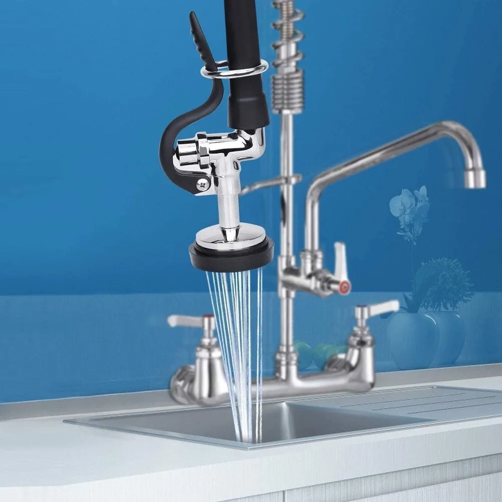 Pre Rinse Valve Face and Bumper Replacement Kit Plastic Construction for Long Lasting For Commercial Kitchen Use