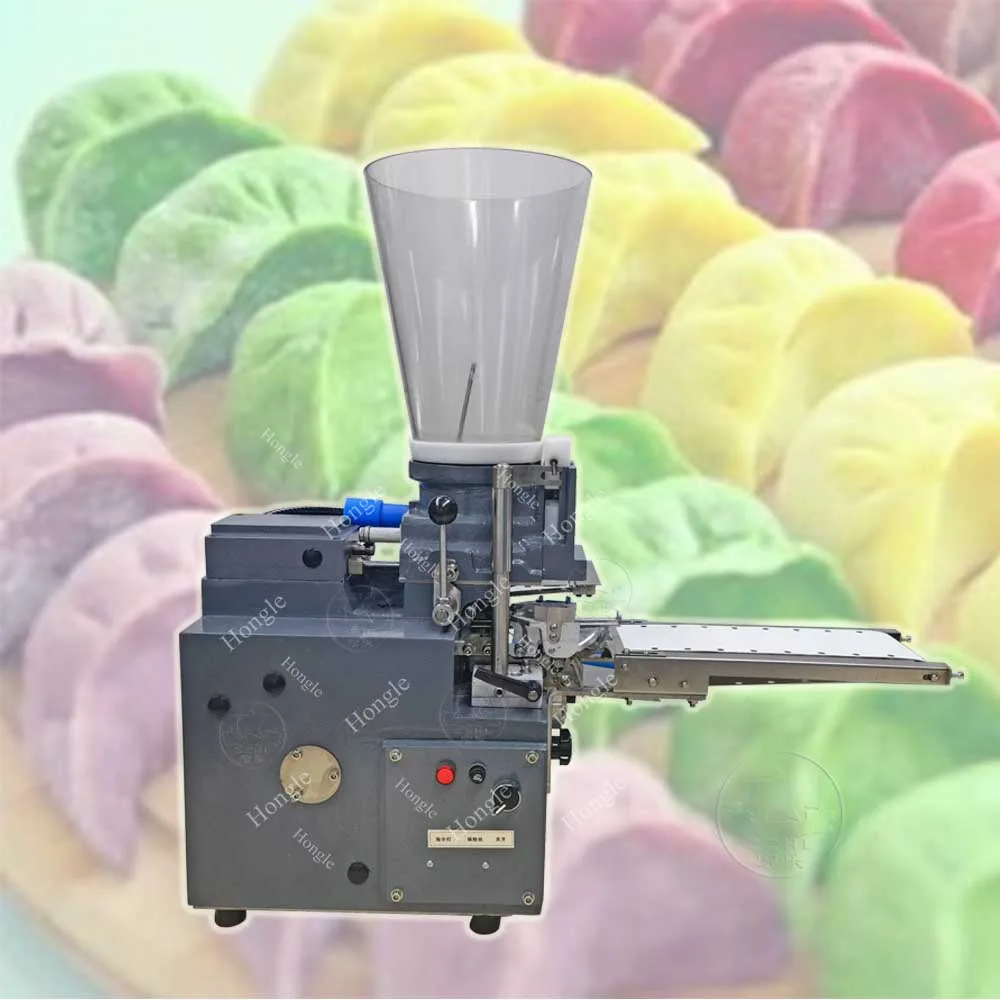 High Efficiency Automatic Dough Dumpling Making Machine For Farm Industries Semi-Automatic Dumpling Production Machine view 3