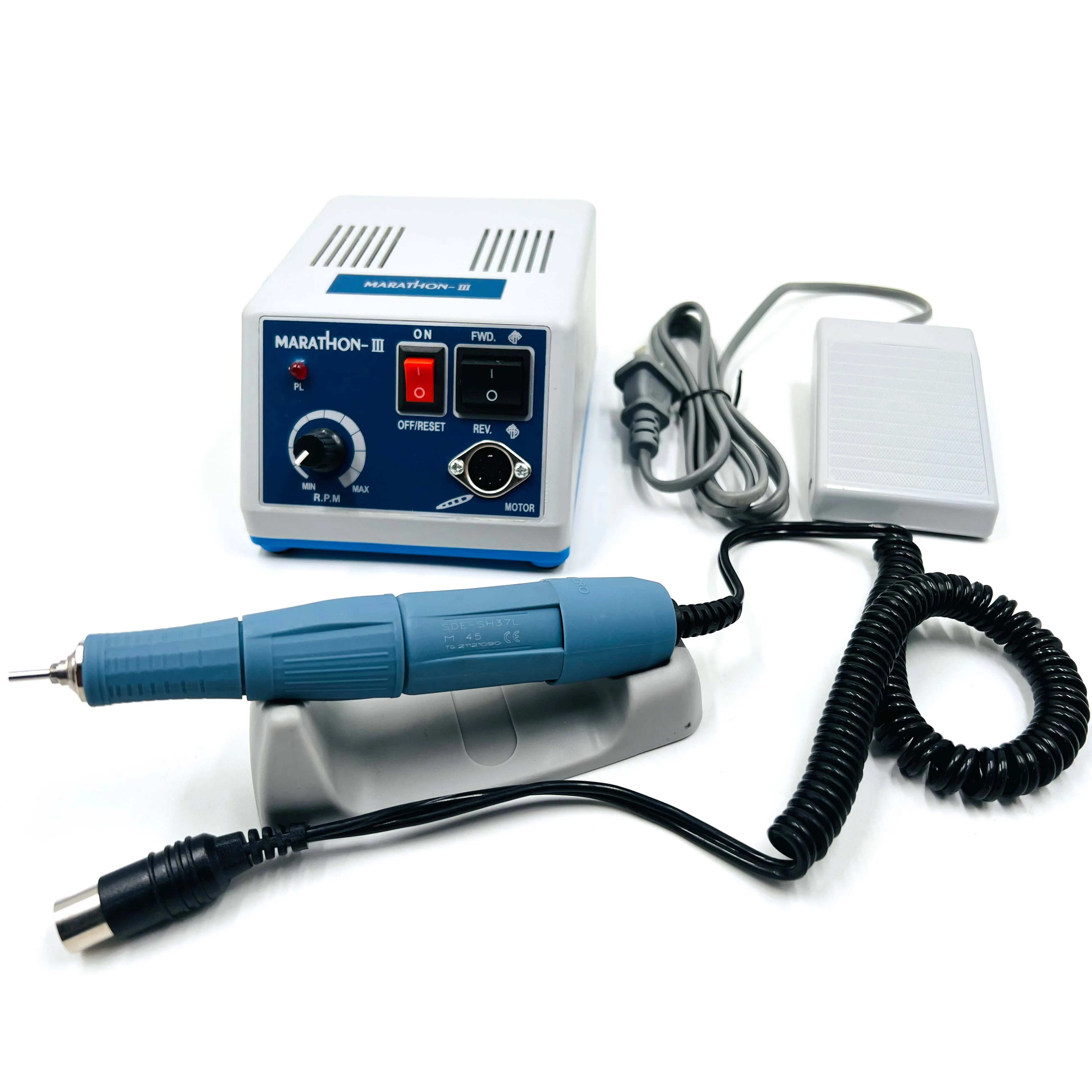 Dental LAB SMT MARATHON N3 Micromotor Micro Motor 45,000RPM Handpiece Lab Equipment UE SDE-SH37L 45K Rpm M45 Handpiece