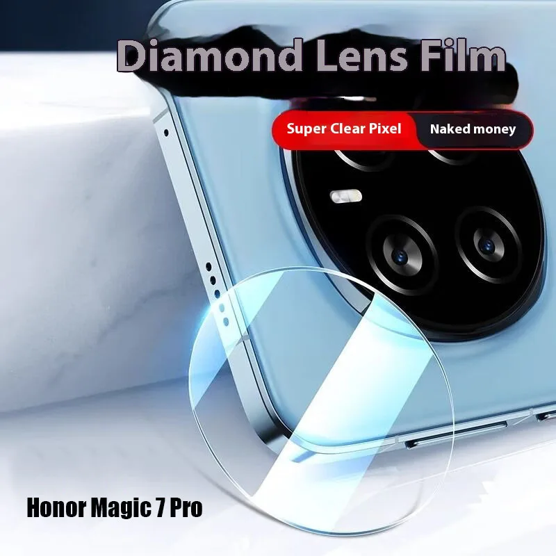 

9H Camera Lens Protector Film For Honor Magic 7 Magic7Pro Screen Protector Camera Cover Tempered Glass For Honor Magic7 Pro