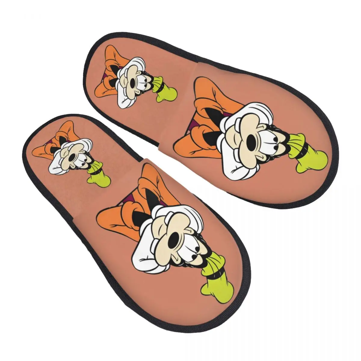 

Custom Goofy House Slippers Women Soft Memory Foam Cartoons Slip On Bedroom Slipper Shoes