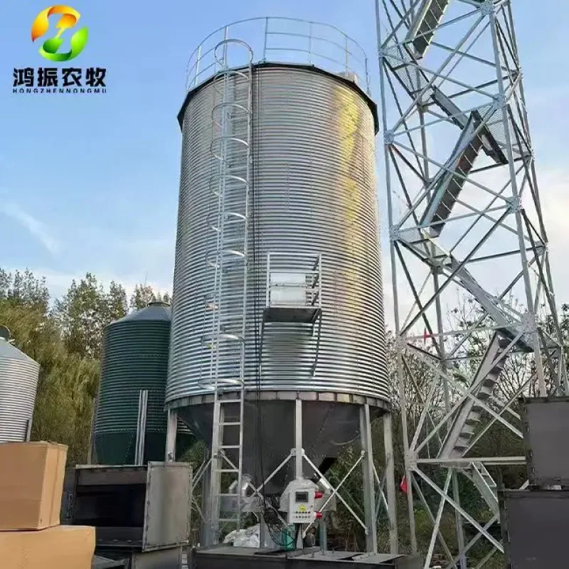 

High-Capacity Steel Silo For Agricultural Grain Reserves