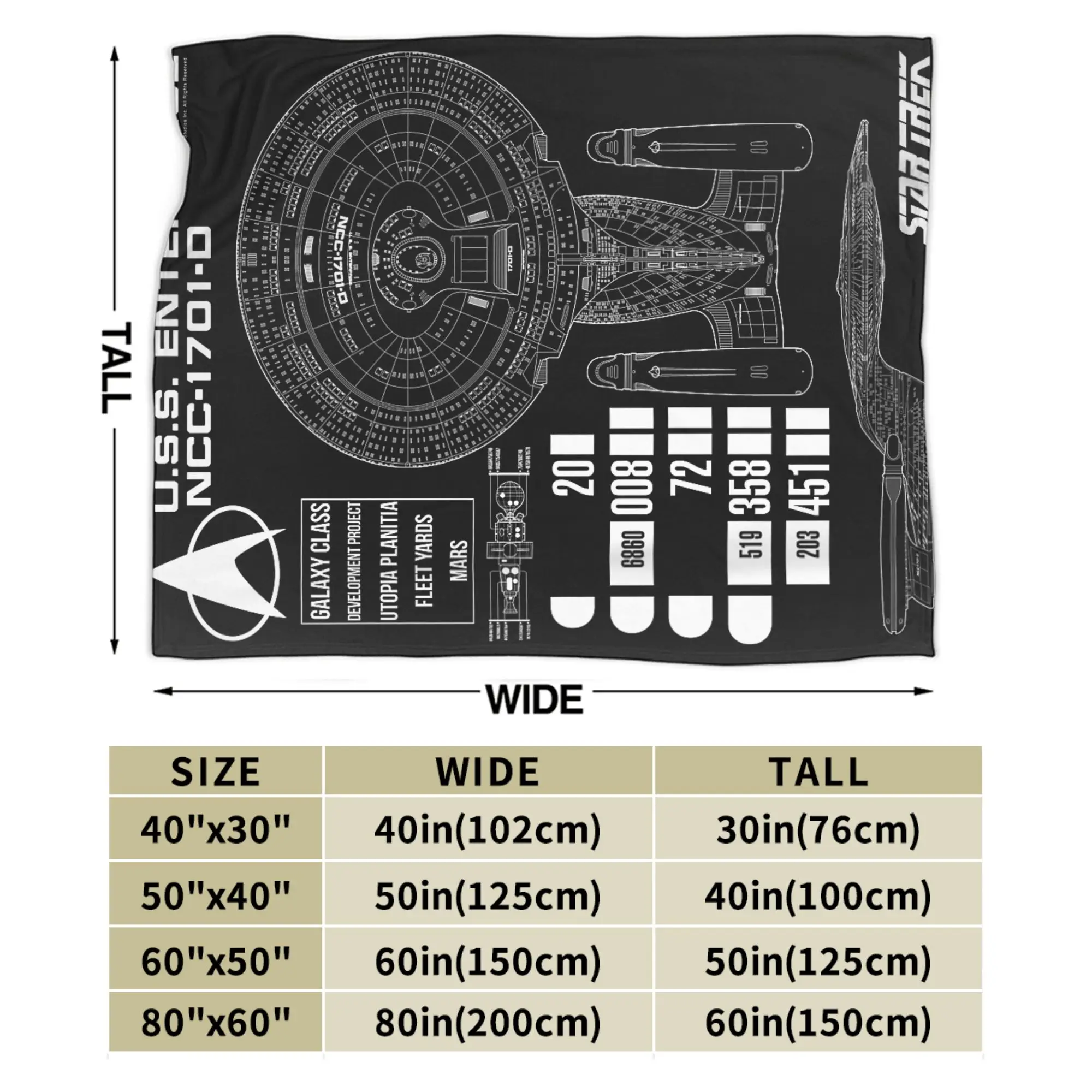 نجوم الرحلات الجيل القادم الولايات المتحدة. بطانية من الفلانيل لخطط المؤسسة لسرير الأريكة والسفر وغطاء سرير الأريكة المضحك
