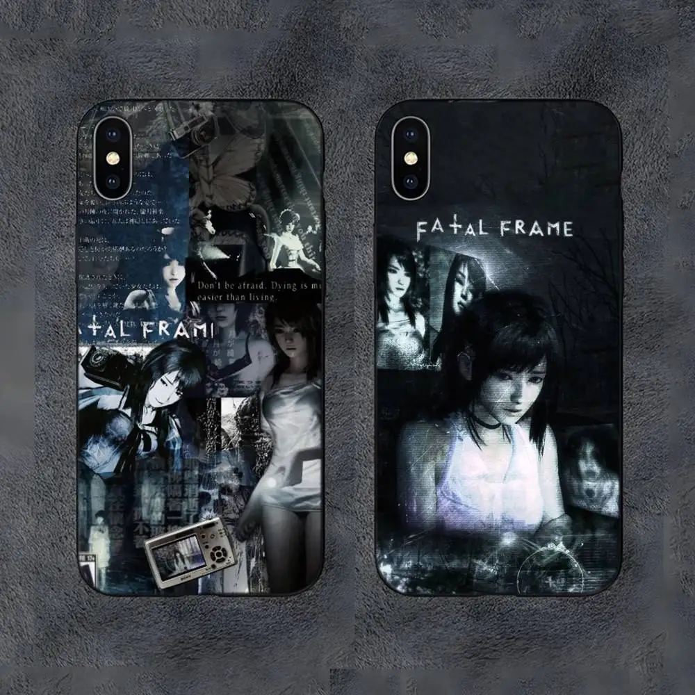 Capa de telefone de jogo F-Fatal Frame para Samsung S25, S24, Ultra, S20, S30, Plus, S22, S23, Ultra, Plus,5G à prova de poeira, adequada para exterior
