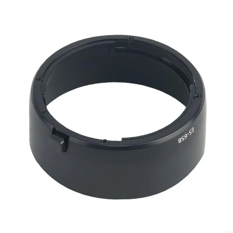 920L Precisions ES65B Camera Lens Hood ES65B Sun Shade Cover for RF50mm 1.8 Lens Enhances Photo Contrast