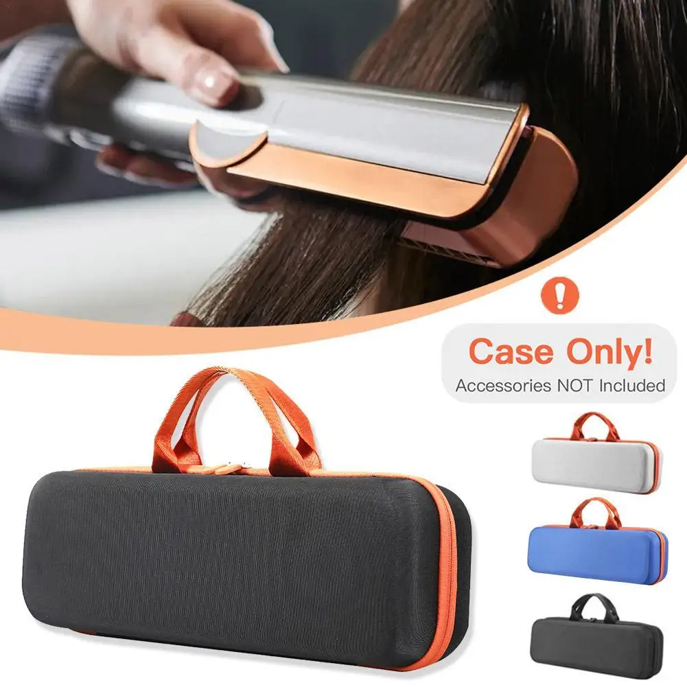 

Hard EVA Carring Case Waterproof Portable Travel Storage Bag Anti-scratch W Mesh Bag For Dyson Airstrait HT01 Hair Straightener