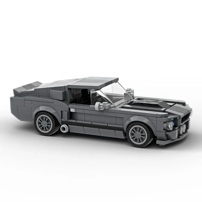 نموذج سيارات المدينة Moc قوالب بناء وحدات بطل السباق نموذج التكنولوجيا كتل عيد الميلاد لتقوم بها بنفسك لعبة هدايا البناء