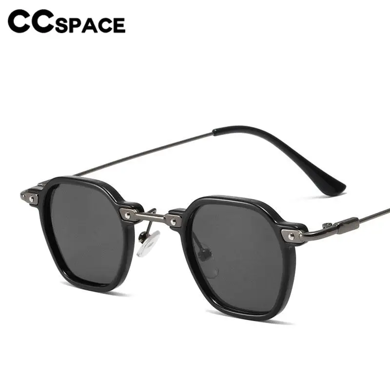 56904 New Small Size Punk Sunglasses Men Fashion Y2K Sunshade Mirror Women Vintage Round Protection Glasses Driver Eyewear Uv400