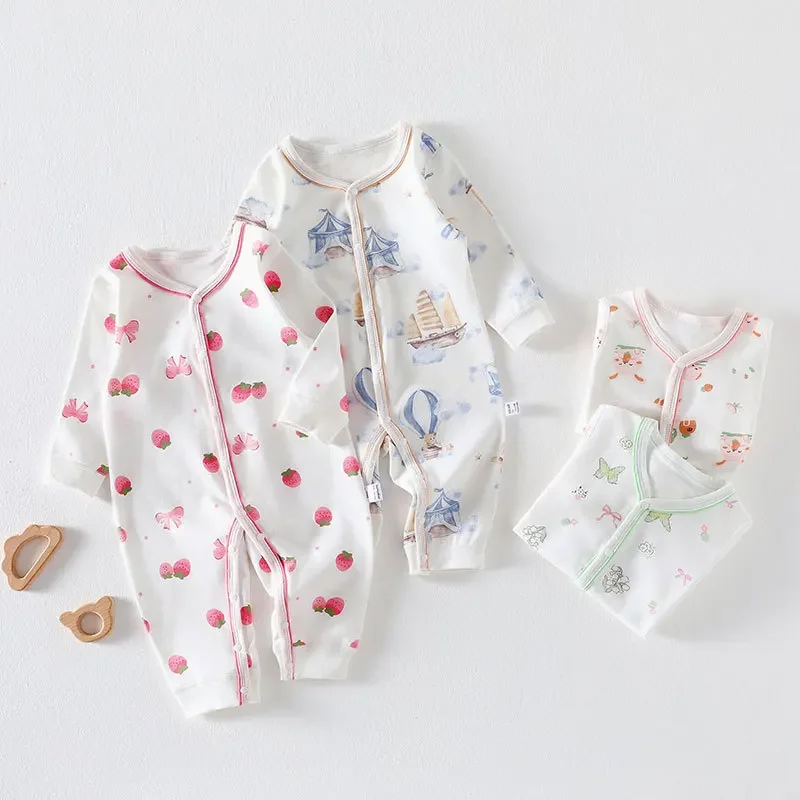 

Autumn Spring Baby Clothes Newborn Photography Romper Long Sleeve Bodysuit & One Pieces for Newborn Clothes Loungewear Outfit