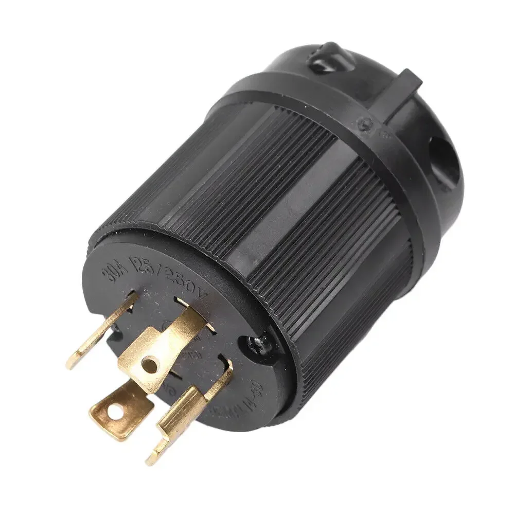 

Sturdy 30A 125/250V NEMA L14 30P Plug For Generator With Reliable For Locking Mechanism And Efficient Power Transfer