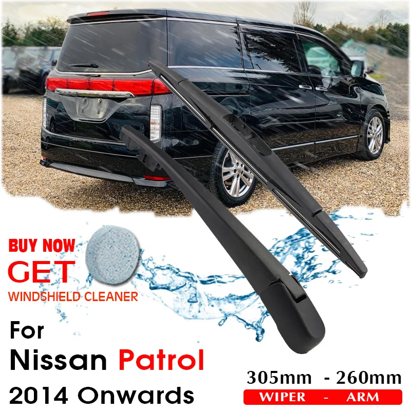 Car Wiper Blade Rear Back Window Windscreen Windshield Wipers For Nissan Elgrand Hatchback 305 mm 2011 Onwards Auto Accessories