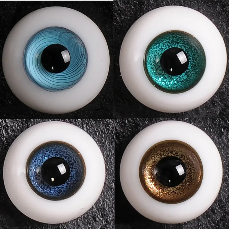 New 18mm 20mm 22mm Doll Glass Eyes For Reborn Doll purely handmade Doll Accessories Children's gifts