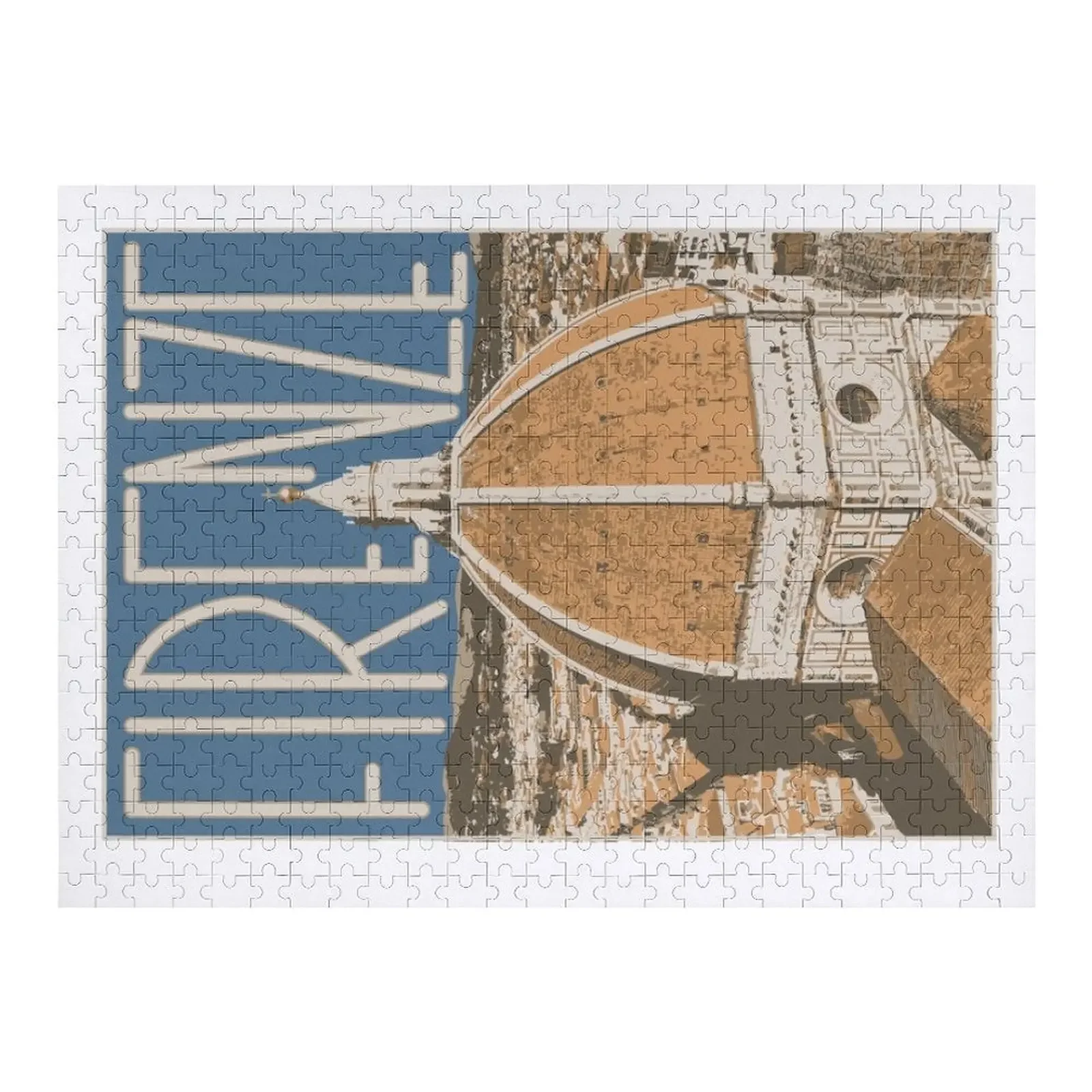 

Винтажная открытка Florence, пазл на заказ, деревянное имя, индивидуальные игрушки для детей, аксессуары для диорамы с животными, головоломка
