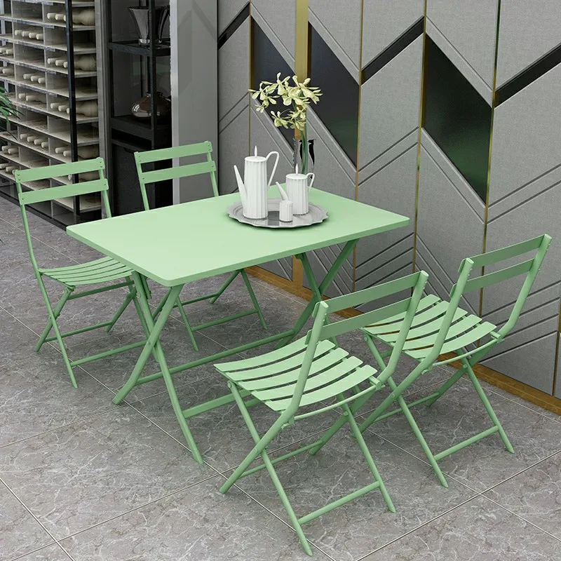 

Металлическая мебель, складные столы и стулья, садовый ресторан, штабелируемый металлический обеденный стул, наборы уличной мебели