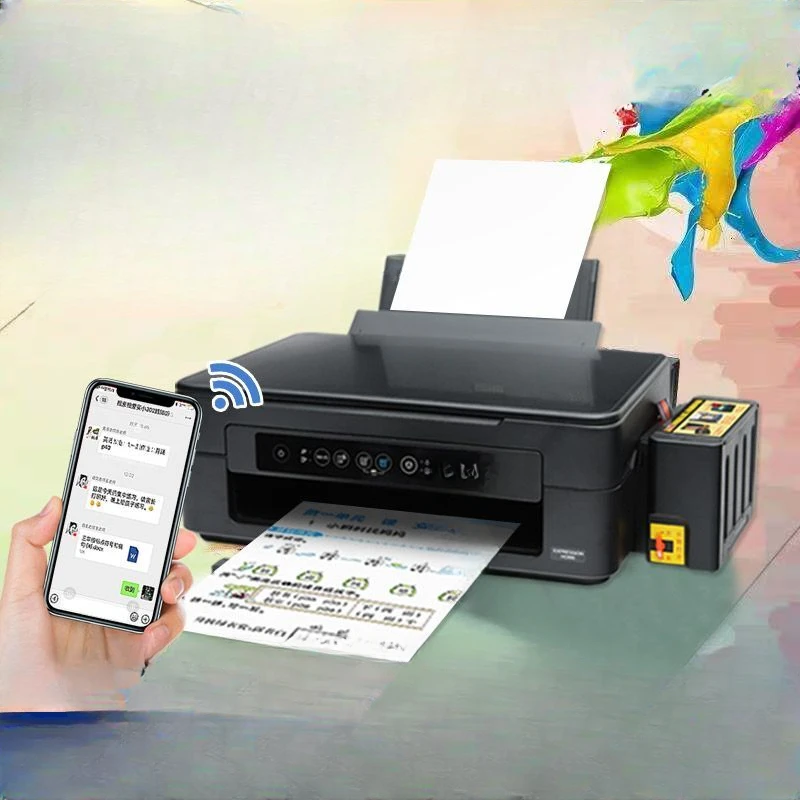 Color inkjet print copy scan home wifi phone print photo 4100 printer