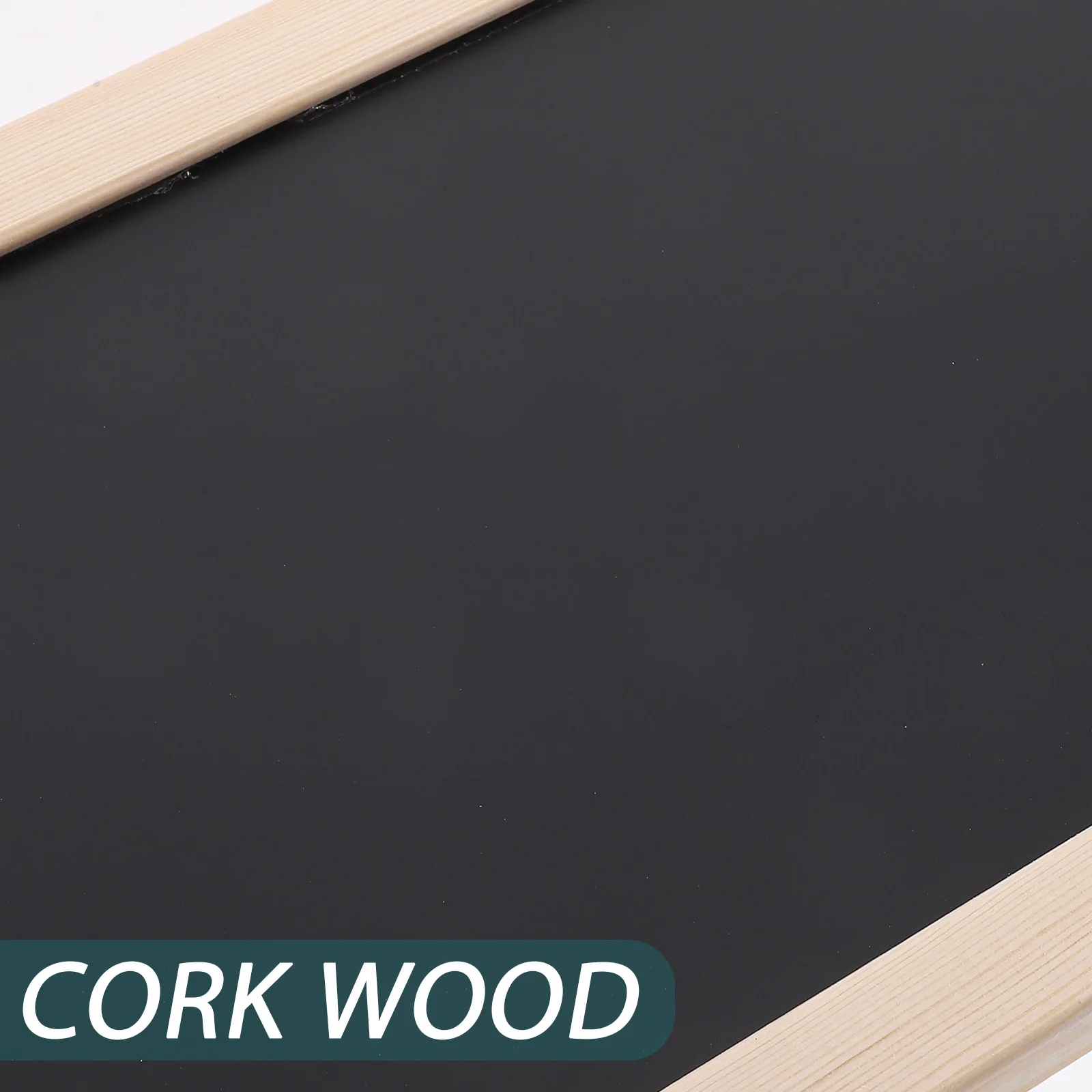 

1 set Wall Cork Multi-Function Double Sided Photo Display Notice For Office Home Decor Small Tack Board Framed Push Pin Board