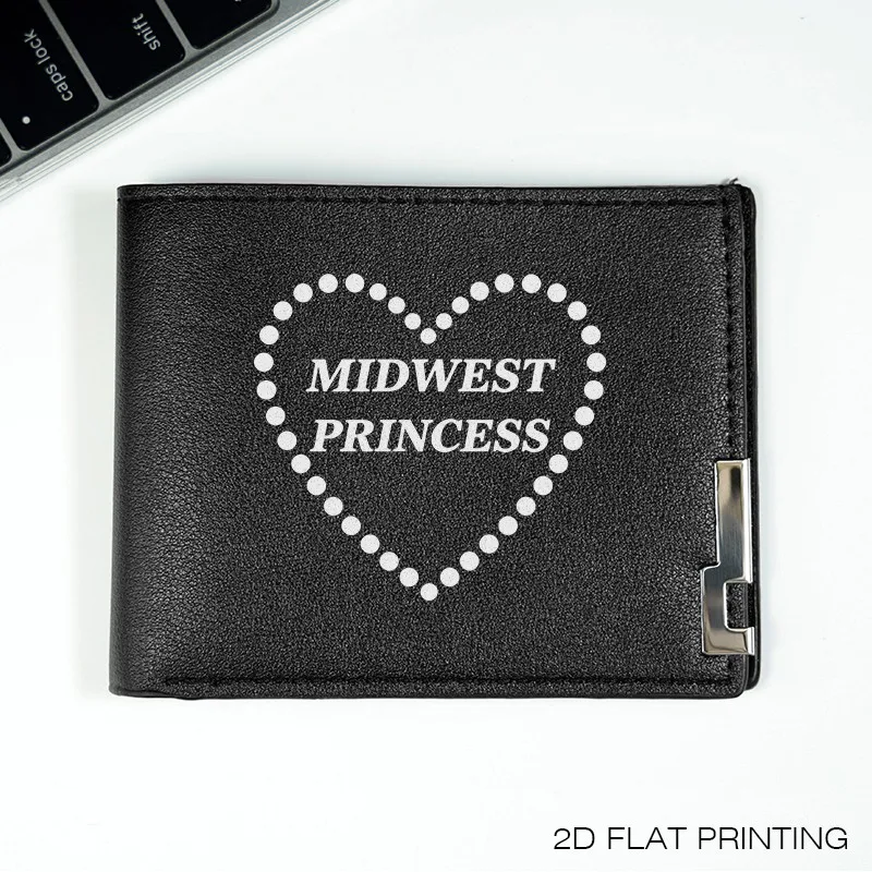 MIDWEST PRINSES HART DESIGN HEREN PU PORTEFEUILLE SLEEK MINIMALIST BUSINESS STIJL LICHTGEWICHT DUURZAAM DAG ACCESSOIRE