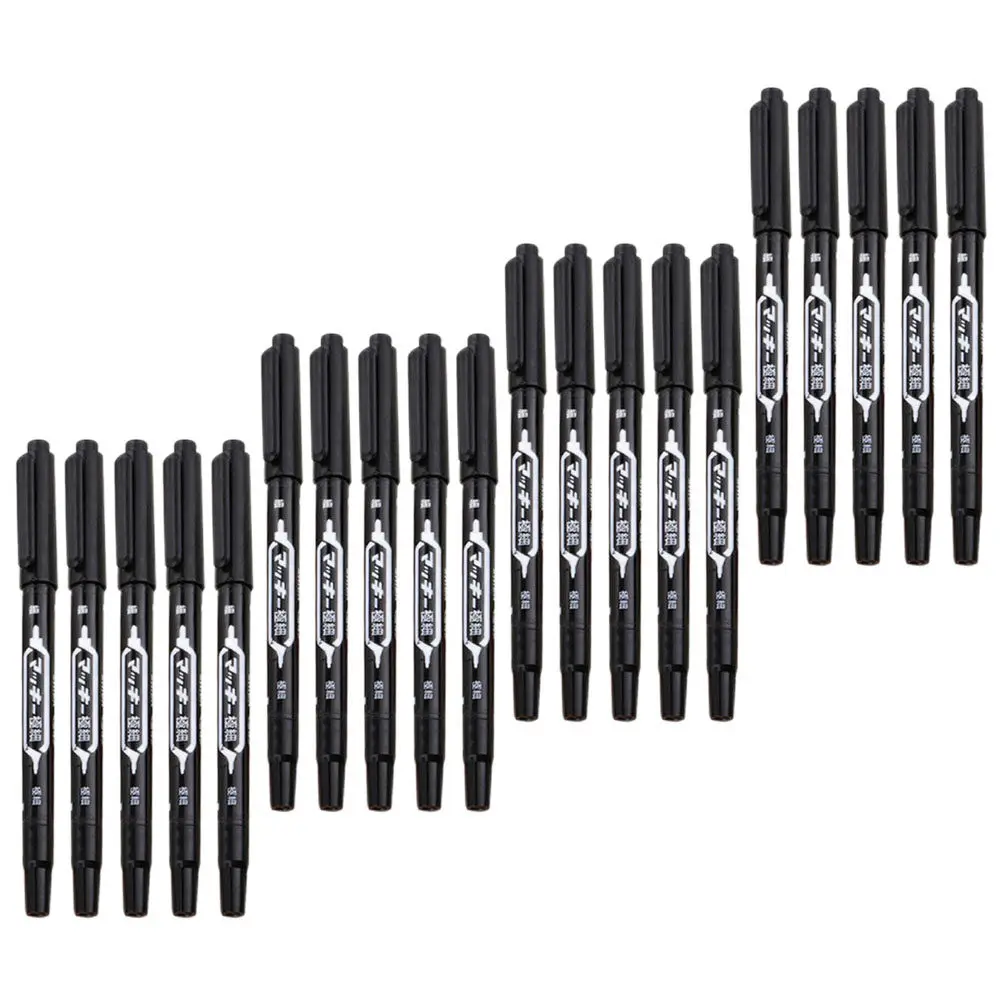 

Набор из 20 двусторонних маркеров на масляной основе, водостойкие, не выцветающие, для рисования, скетчинга и организации офиса