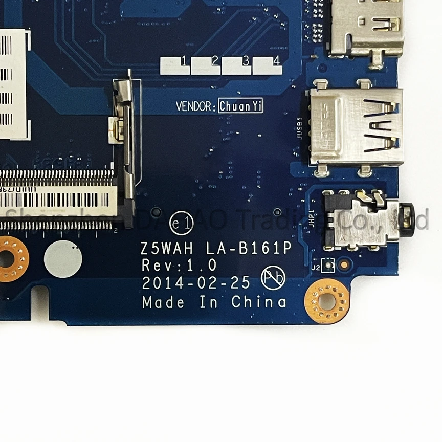 Z5WAH LA-B161P For Acer Aspire E5-531 E5-571 E5-571G E5-571P Laptop Motherboard With Intel CoRe i3 i5 i7 CPU DDR3 100% Test Well