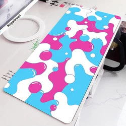 Pink Strata Liquid Gaming mouse Pad Large Mouse Pad Gamer Mouse Mat Computer Mousepad Rubber Mause Pad Keyboard Desk Play Mats