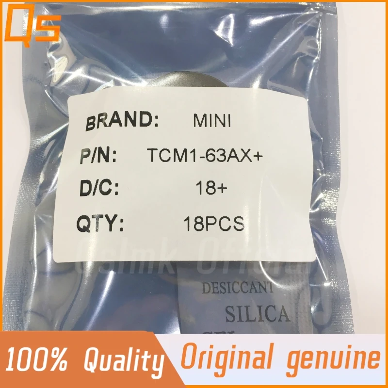 Neuer original tcm1 TCM1-63AX + siebdruck gu SMD-6P smd mesh port transformator rf transformator chip