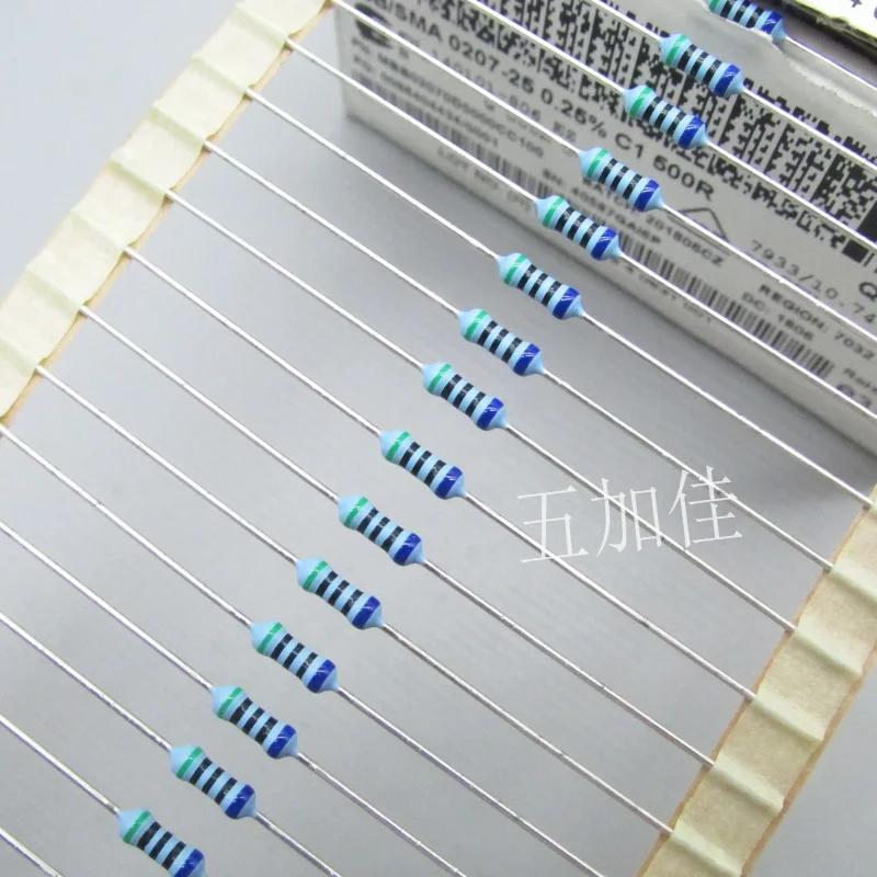 10-100pcs MBB02070D5000CC100 0.6W 500R 0.25% 25PPM imported metal film resistor