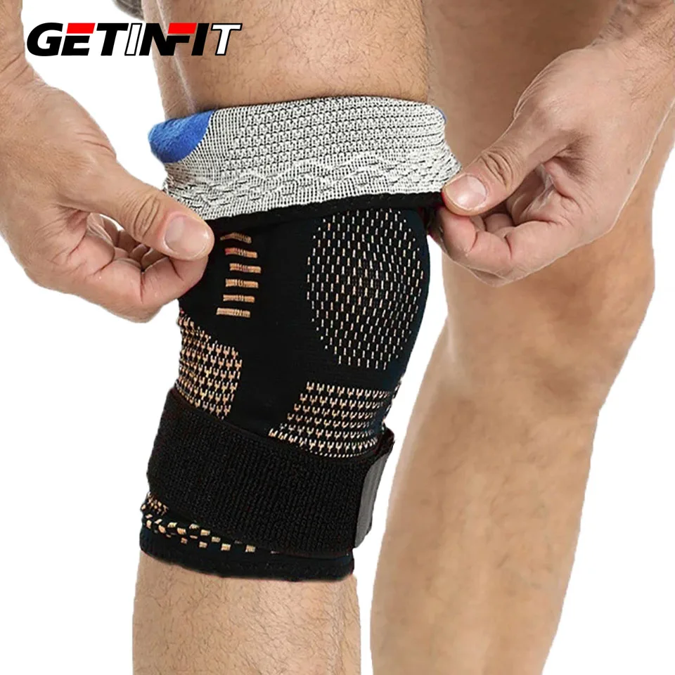 

1Pcs Knee Brace Support Compression Sleeve With Side Stabilizers And Patella Gel For Knee ACL Injury Recovery Pain Meniscus Tear