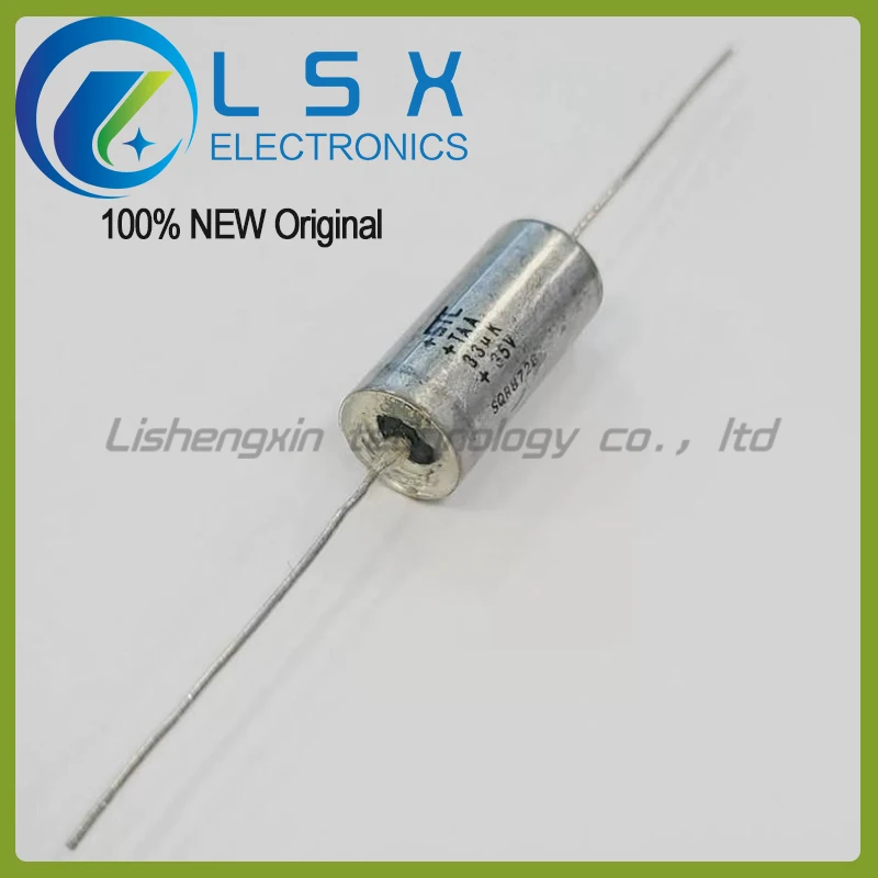 5pcs 35V 22uF axial tantalum capacitor 226 50V original imported STC Sibi metal shell iron shell