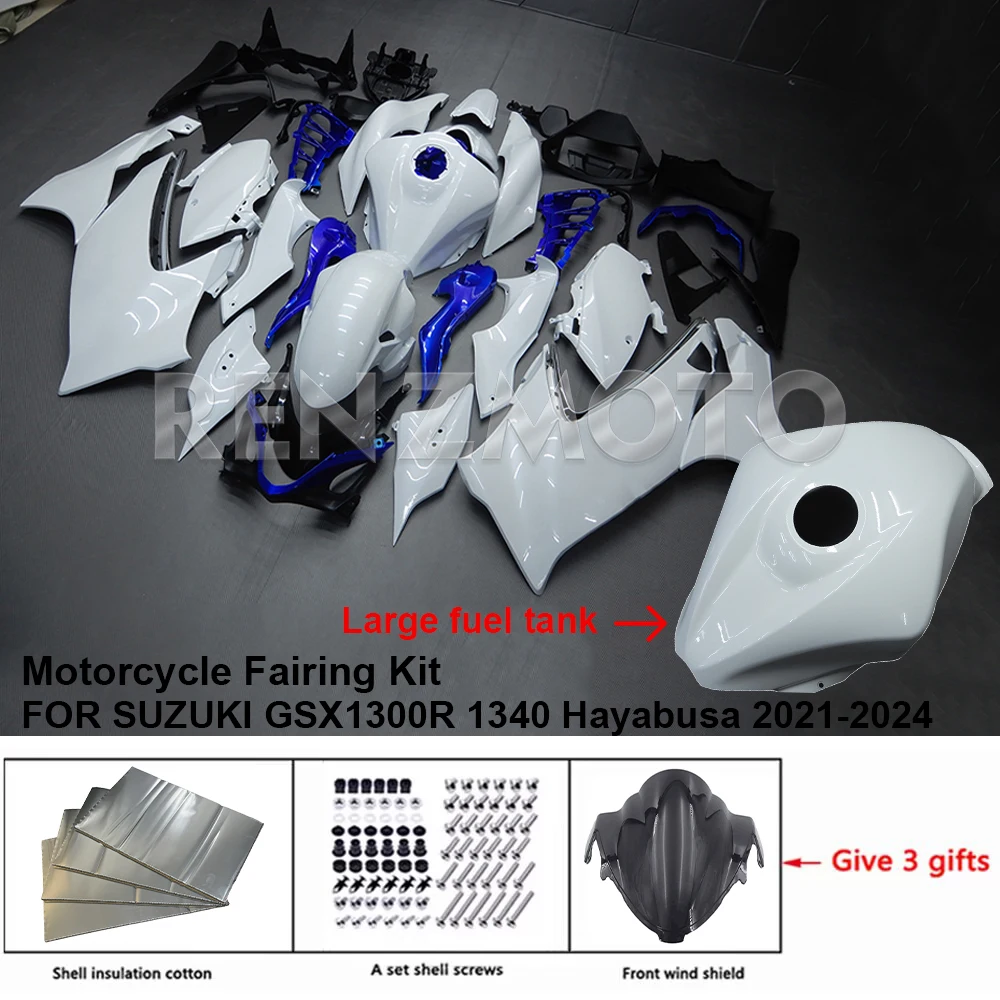 

Motorcycle Fairings Kit For SUZUKI GSX1300R 1340 Hayabusa 2021-2024 Custom Bodywork Set ABS Injection Large Fuel Tank02